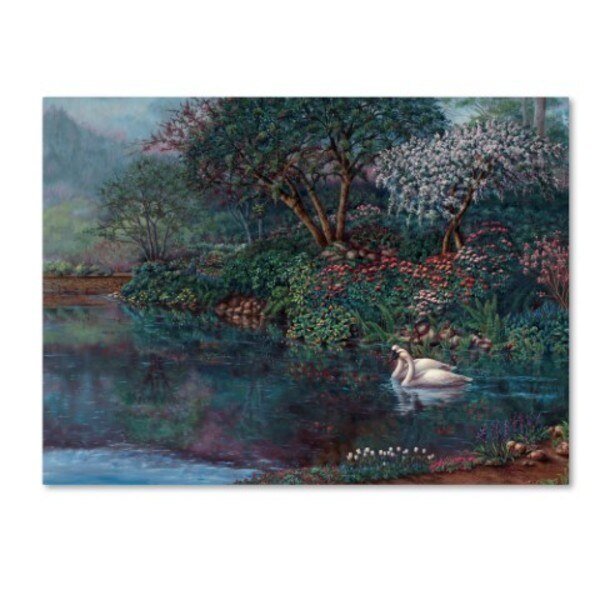 Wanda Mumm 'Romance In The Garden' Canvas Art, 18x24, Trademark Fine Art, Mfr#: ALI13173-C1824GG